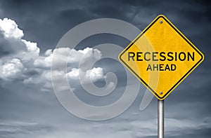 Recession ahead