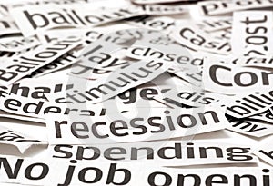 Recession Headlines photo