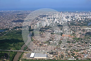 Recife from the air photo