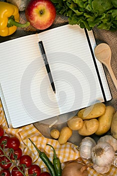 Recipe Book - Space for Text