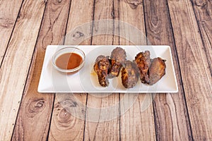 recipe with history and tradition of chicken wings that originated in Buffalo, New York, are called Buffalo wings