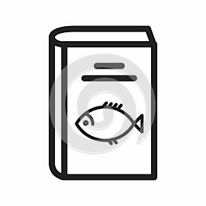 Recipes Book II icon vector