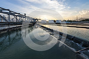 Recirculation Solid contact Clarifier Sedimentation Tank in Water treatment plant