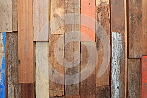 Reclaimed wood Wall Paneling texture,