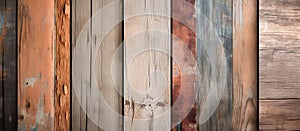 Reclaimed wooden Barnwood Planks background texture