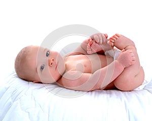 Reclining Baby photo