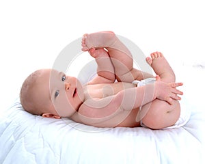 Reclining Baby photo