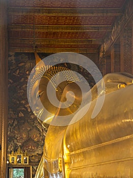 Reclining Bhudda Wat Pho in Bangkok