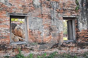 Reclining Buddha statue,thailand