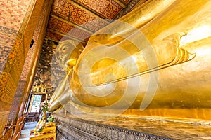 The Reclining Buddha at Wat Pho