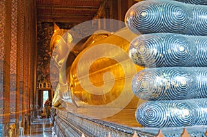 Reclining buddha, wat pho, bangkok