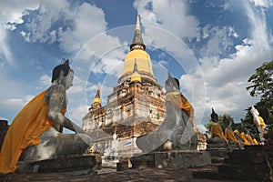 Reclining Buddha, Wat Yai Chai Mongkol