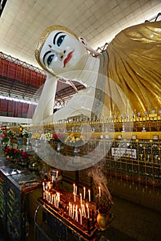 reclining buddha yangon