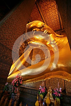 Reclining golden Buddha, Wat Pho, Bangkok