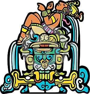 Reclining Mayan