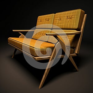 Reclining Midcentury Modern Lounge Chair 3d Model At Low Cost