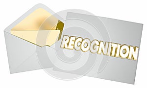 Recognition Check Money Award Payout