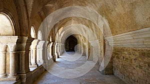 Cloister, Fontenay Abbey, France