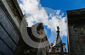 Recolet Cemetery in the cities of Buenos Aires. The burial place of many famous Argentines. Some burials are recognized