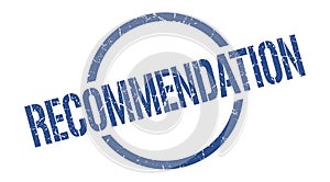 recommendation stamp