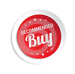 Recommended Buy Shopping Sticker