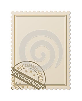 Recommended stamp