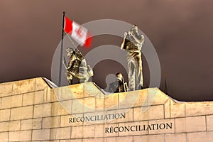 Reconciliation: The Peacekeeping Monument - Ottawa - Canada