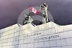 Reconciliation: The Peacekeeping Monument - Ottawa - Canada