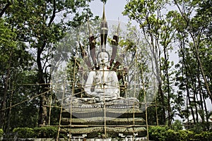 Reconstruct buddha statue