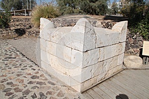 Reconstruction of an Altar, Tel Beer Sheva, Israel