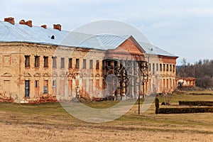 Reconstruction of ancient palace of Polish tycoons Potocki in Tulchin photo