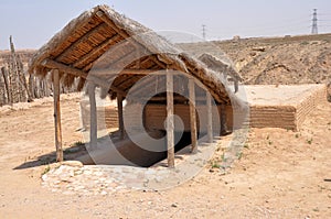 Reconstruction of Neolithic House