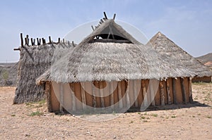 Reconstruction of Neolithic House