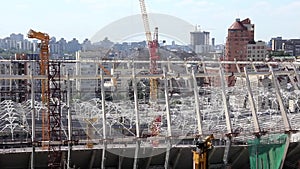 Reconstruction of republican football stadium for EURO 2012 in Kiev, Ukraine