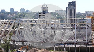 Reconstruction of republican football stadium for EURO 2012 in Kiev, Ukraine
