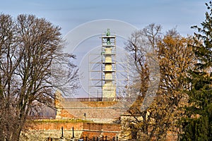 Reconstruction of the Victor monument in Belgrade, Serbia