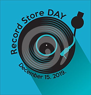 Record store day retro vintage template