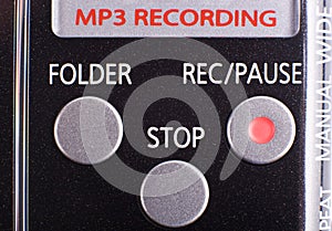 Recording device crop