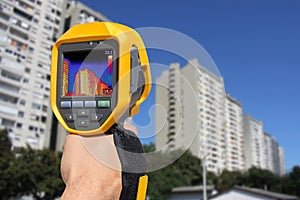 Recording Residential Buildings With Thermal Camera