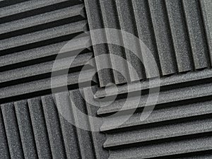 Recording studio acoustic tiles photo