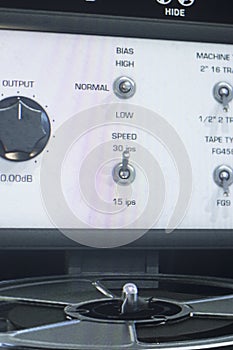 Recording studio audio controls