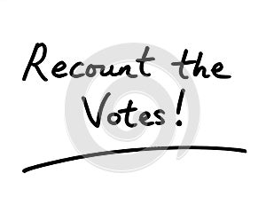Recount the Votes photo