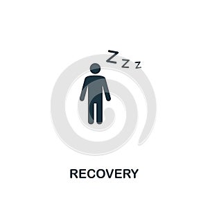 Recovery icon. Premium style design from fitness icon collection. Pixel perfect Recovery icon for web design, apps