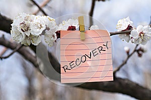 Recovery in memo photo