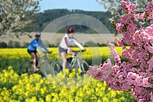 Recreation on bikes