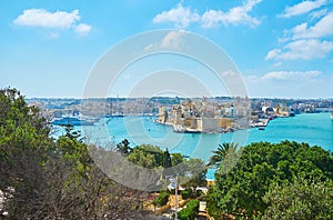 Recreation zones in Floriana, Malta photo