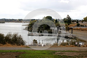 Recreational area of Quarry Lake, Fremont, California