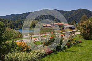 Recreational area spa gardens schliersee