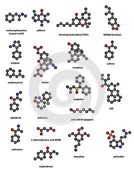 Recreational drugs: methamphetamine (crystal meth)