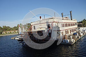 Recreational Steamer at Santa Barbara Cove, Mission Bay, San Diego, CA